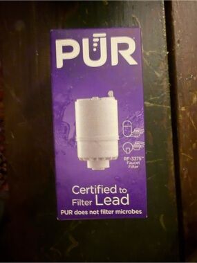 Pur Purple Faucet Filter Box